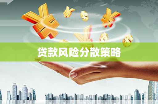 松江贷款风险分散策略