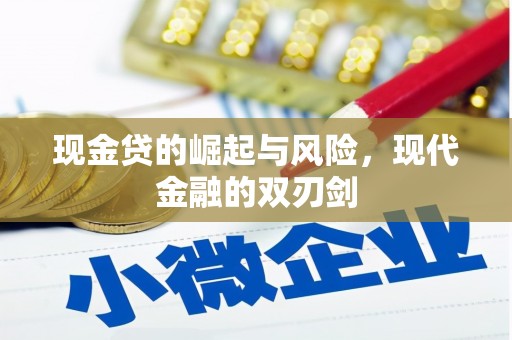 松江现金贷的崛起与风险，现代金融的双刃剑