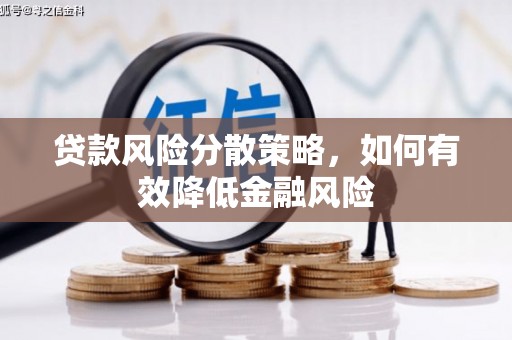 松江贷款风险分散策略，如何有效降低金融风险