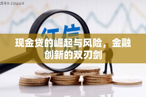 松江现金贷的崛起与风险，金融创新的双刃剑