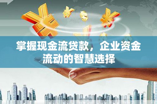 松江掌握现金流贷款，企业资金流动的智慧选择