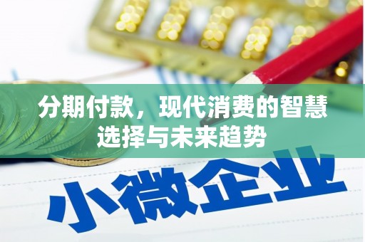 松江分期付款，现代消费的智慧选择与未来趋势