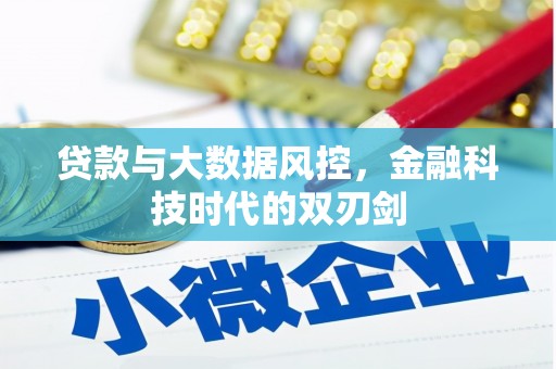 松江贷款与大数据风控，金融科技时代的双刃剑
