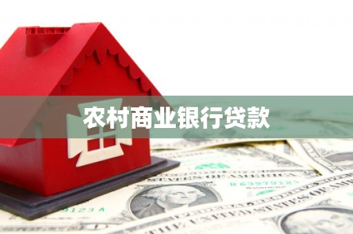 松江农村商业银行贷款
