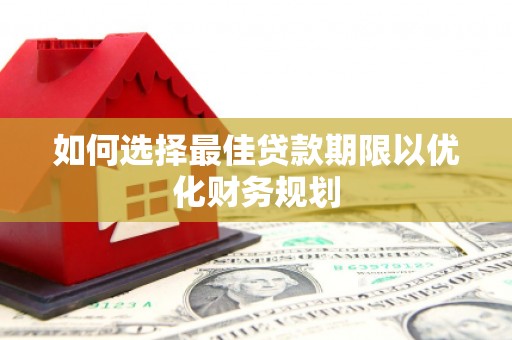 松江如何选择最佳贷款期限以优化财务规划
