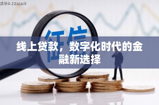 松江线上贷款，数字化时代的金融新选择