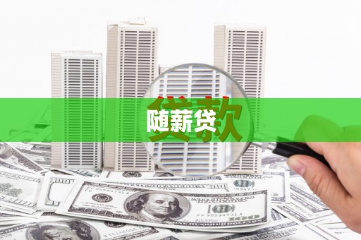 松江随薪贷
