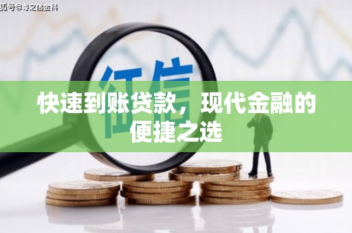 松江快速到账贷款，现代金融的便捷之选