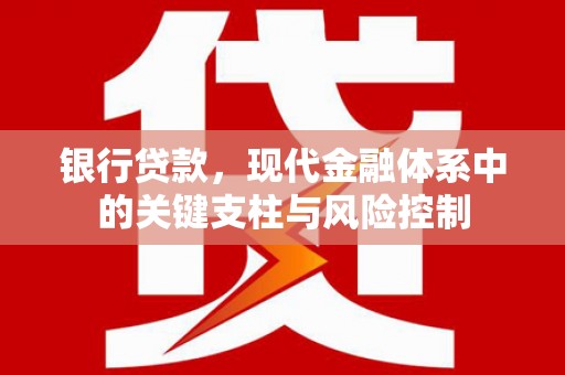松江银行贷款，现代金融体系中的关键支柱与风险控制
