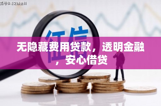 松江无隐藏费用贷款，透明金融，安心借贷