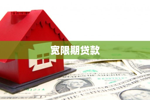 松江宽限期贷款