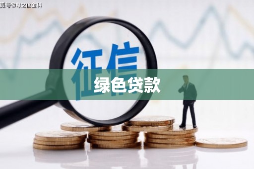 松江绿色贷款